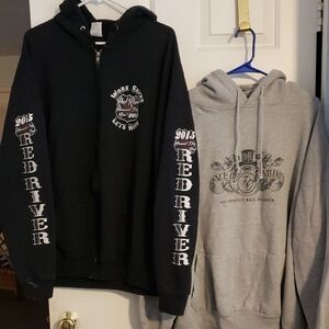 Black and Gray Graphic Hoodie Bundle